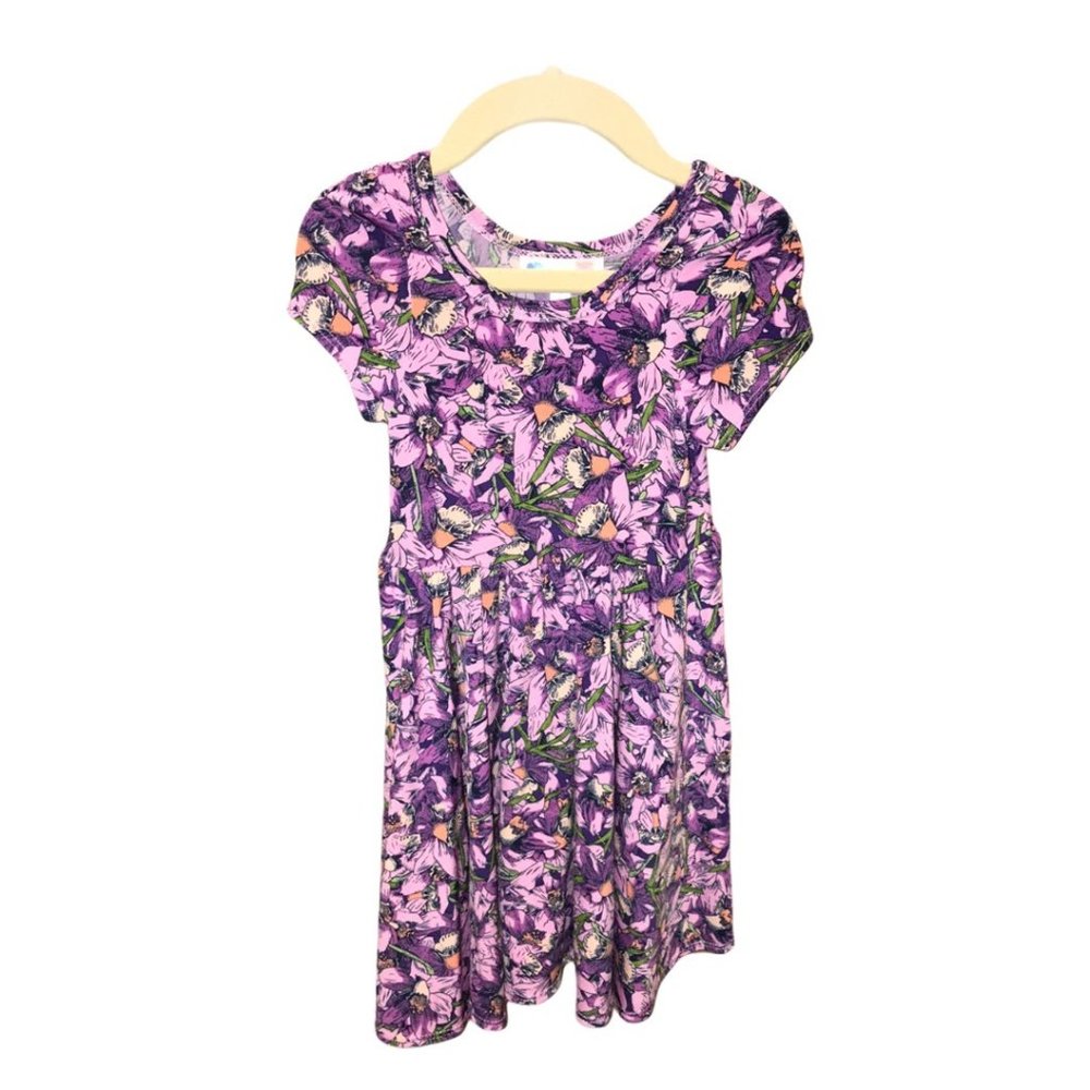 LuLaRoe Dot Dot Smile Original Lucy Twirl Dress 2